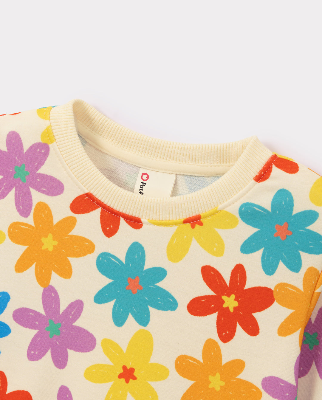 Baby Girl Long Sleeve Top & Pants Set Apricot