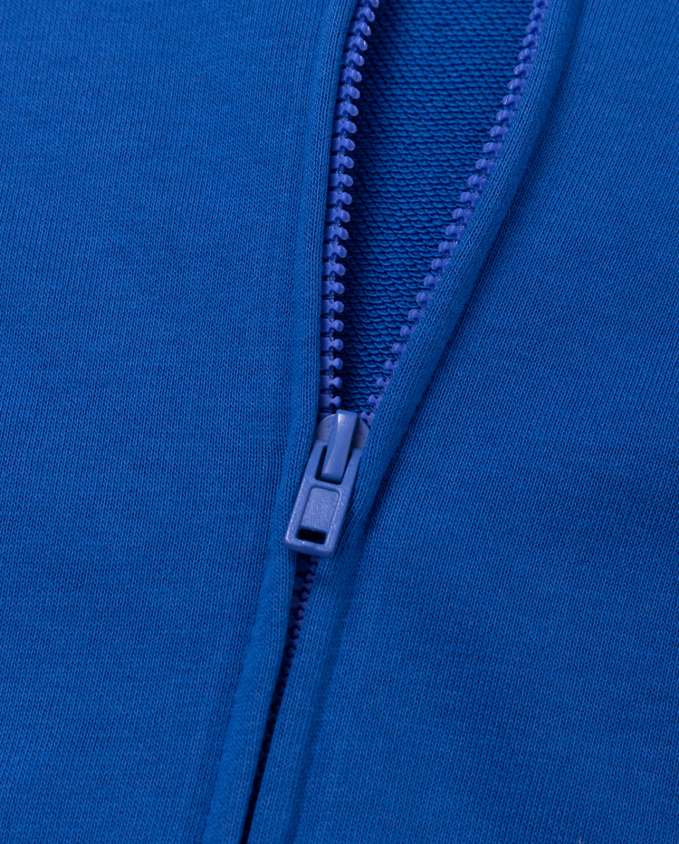 Toddler/Kid Unisex Zip Up Hoodie Jacket Royal Blue