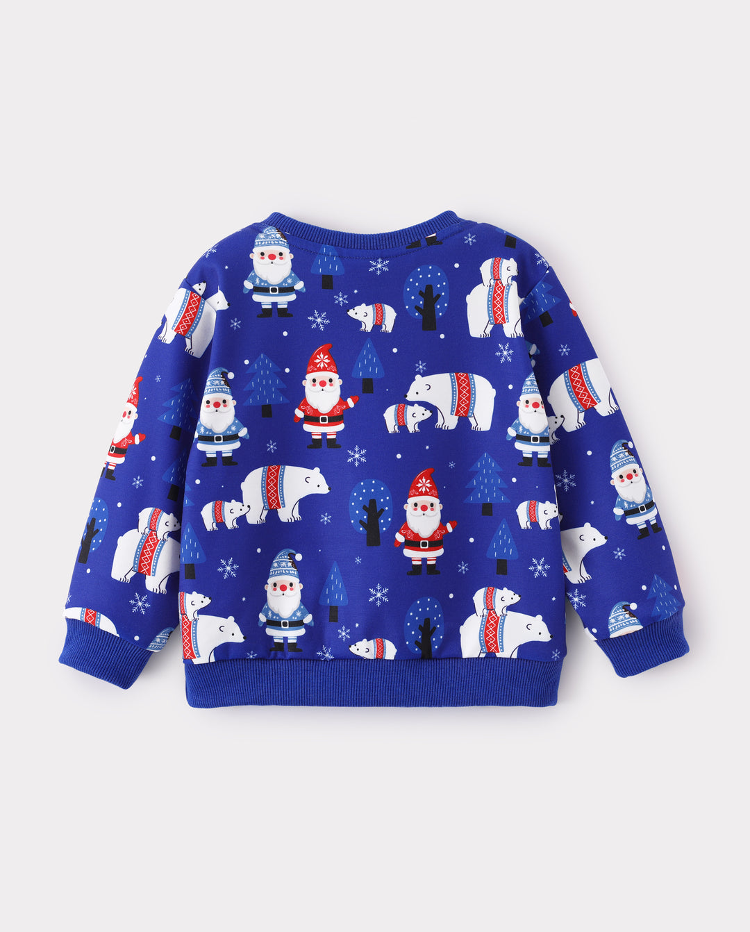 Christmas Baby Boy Long Sleeve Top & Pants Set Azure
