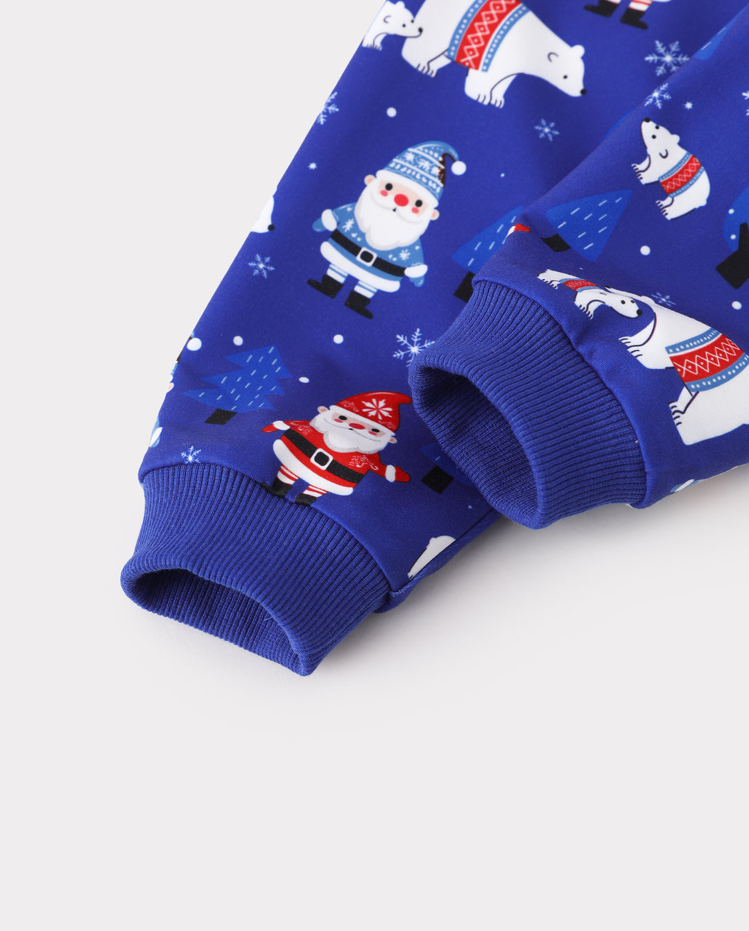 Christmas Baby Boy Long Sleeve Top & Pants Set Azure
