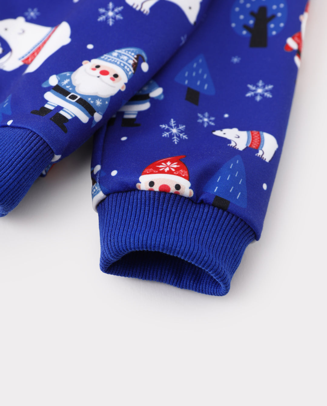 Christmas Baby Boy Long Sleeve Top & Pants Set Azure