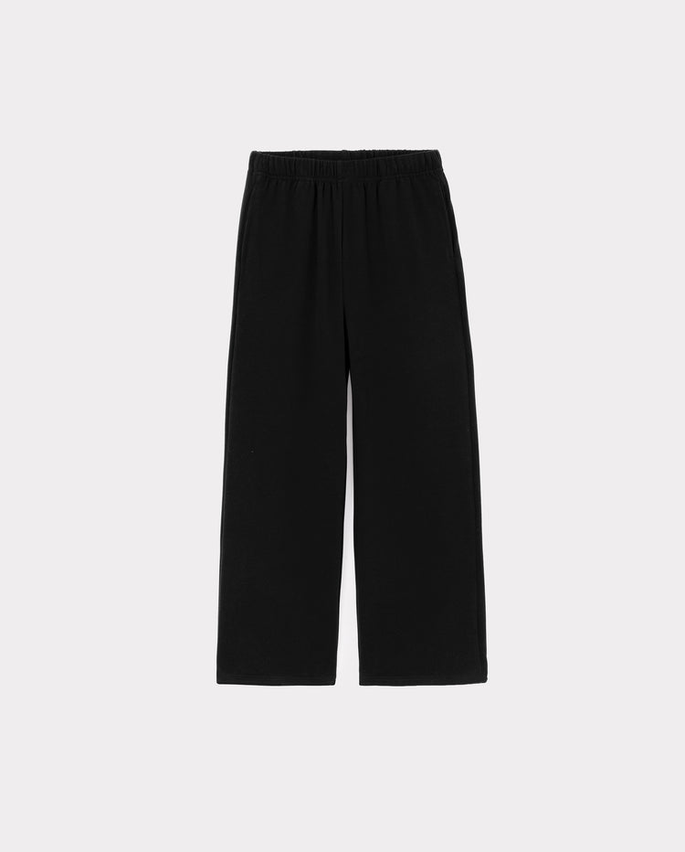 Toddler/Kids Girl Relaxed Fit Wide Leg Pants Black