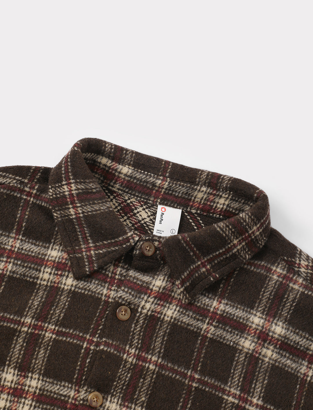 Matching Family Vintage Brown Plaid Outfits