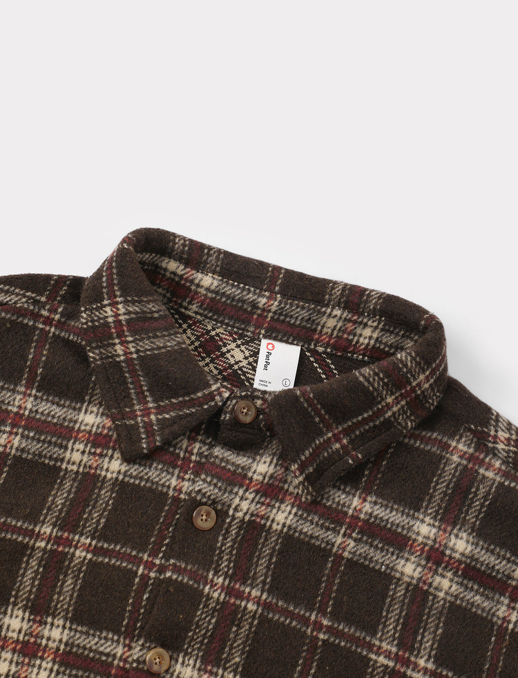 Matching Family Vintage Brown Plaid Outfits