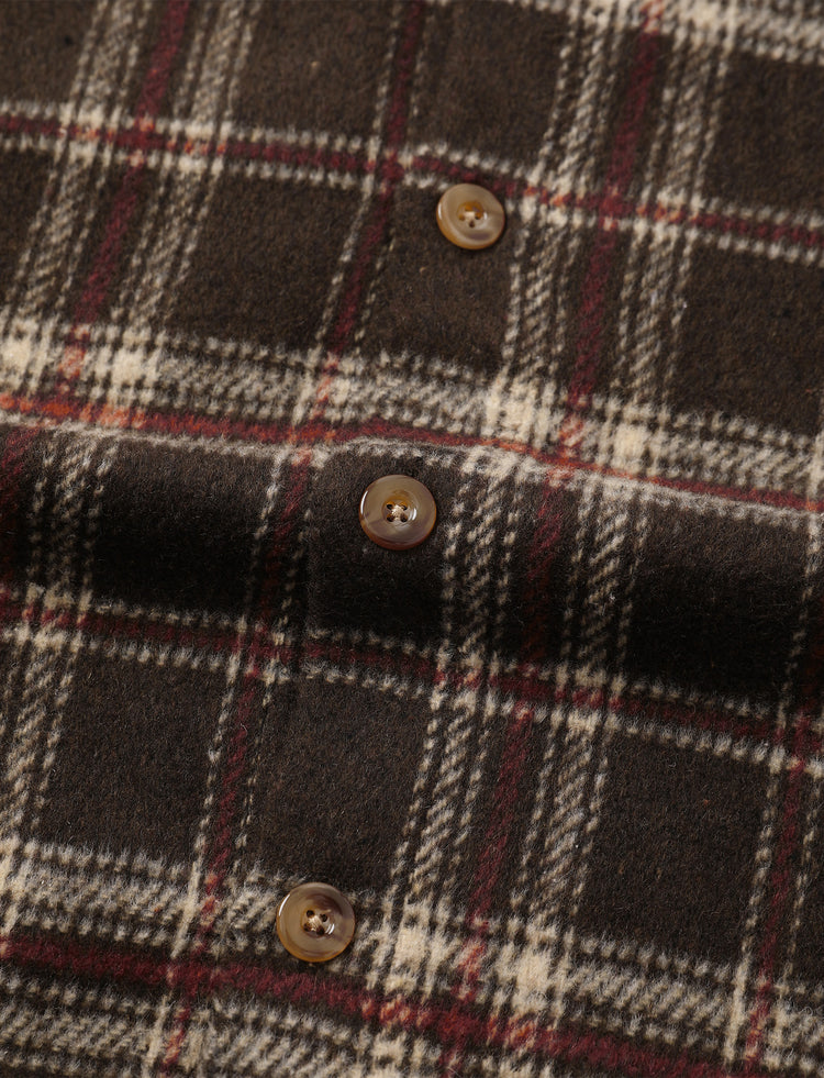 Matching Family Vintage Brown Plaid Outfits