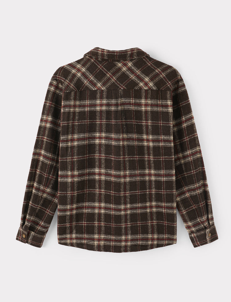 Matching Family Vintage Brown Plaid Outfits