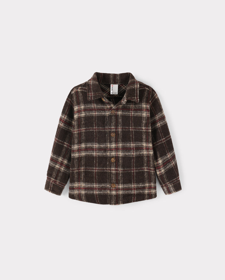 Matching Family Vintage Brown Plaid Outfits