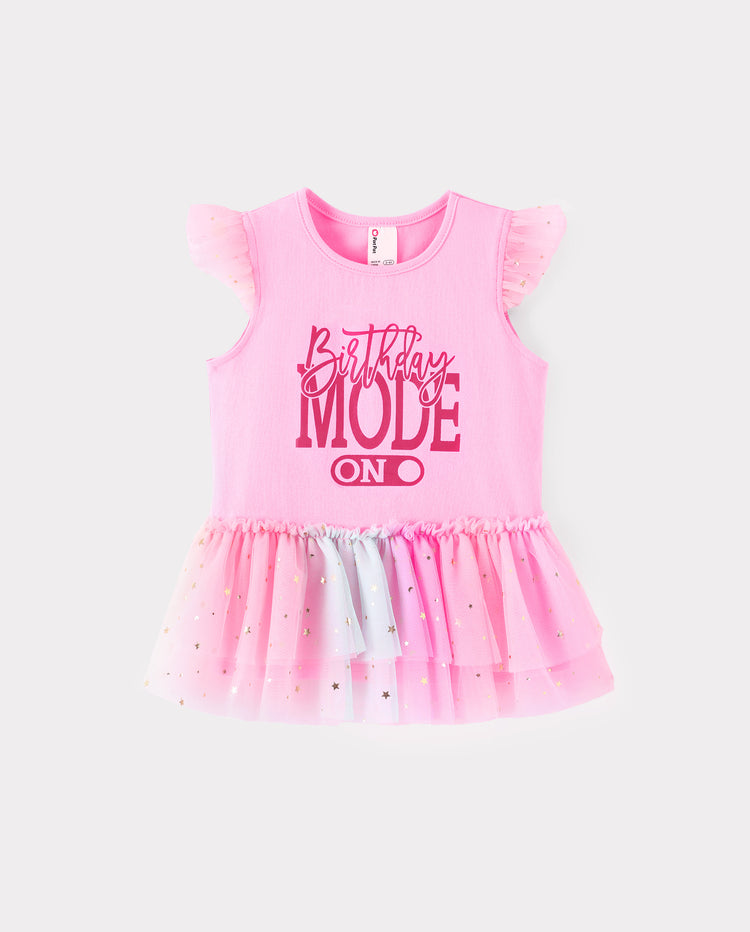 Pink Mommy and Me Birthday Twirl-worthy Outfits