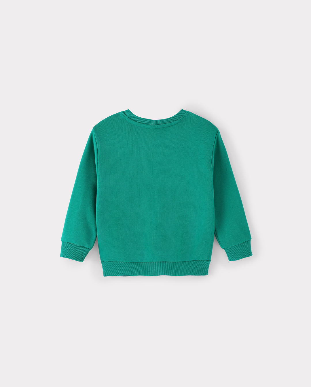 Family Matching Solid Color Crewneck Sweatshirts Multi-color