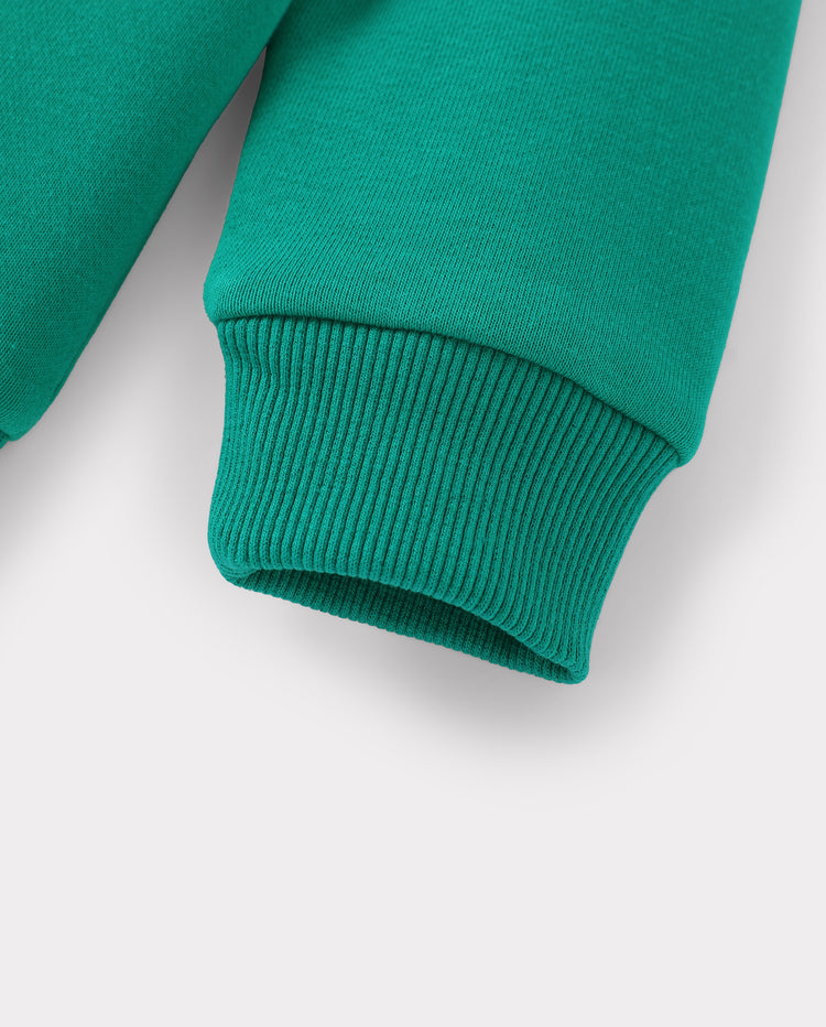 Family Matching Solid Color Crewneck Sweatshirts Multi-color