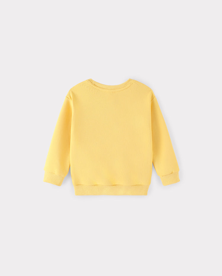 Family Matching Solid Color Crewneck Sweatshirts Multi-color