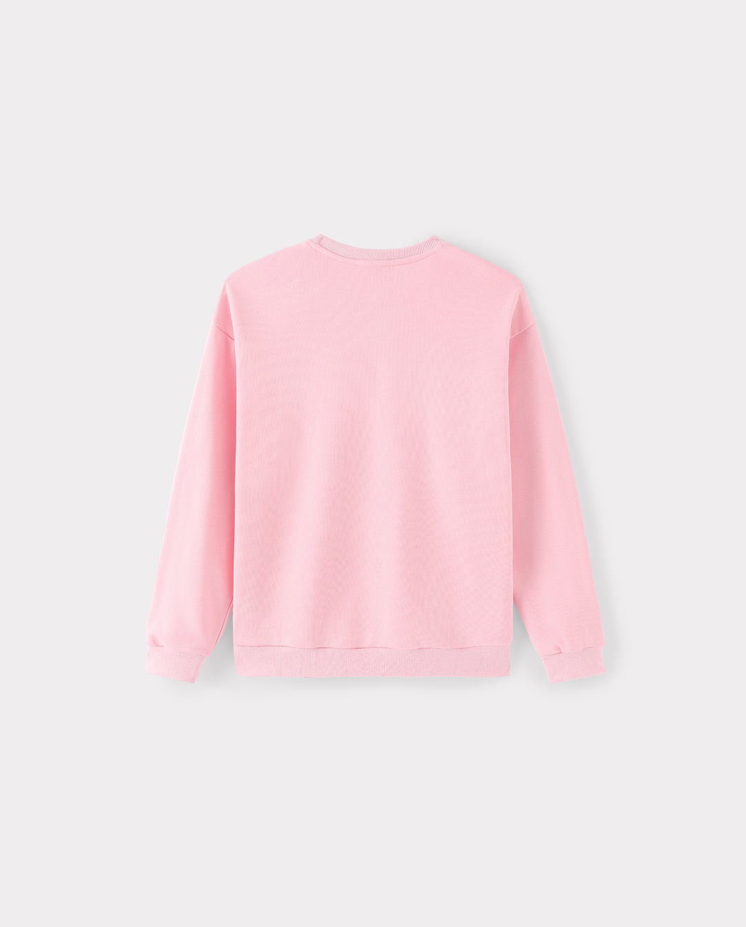 Family Matching Solid Color Crewneck Sweatshirts Multi-color