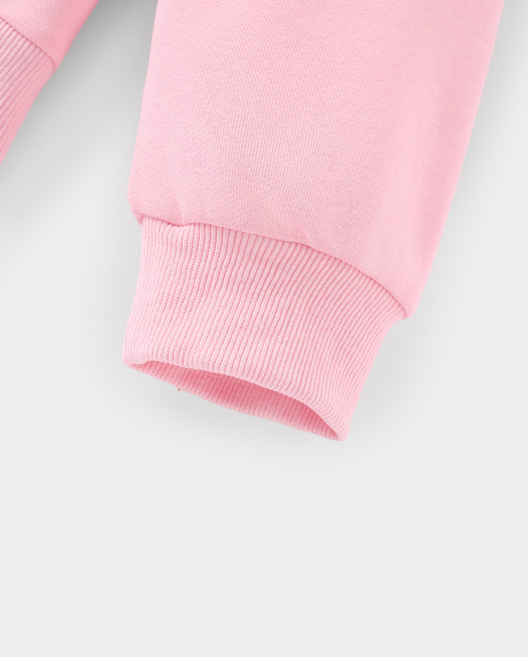 Family Matching Solid Color Crewneck Sweatshirts Multi-color