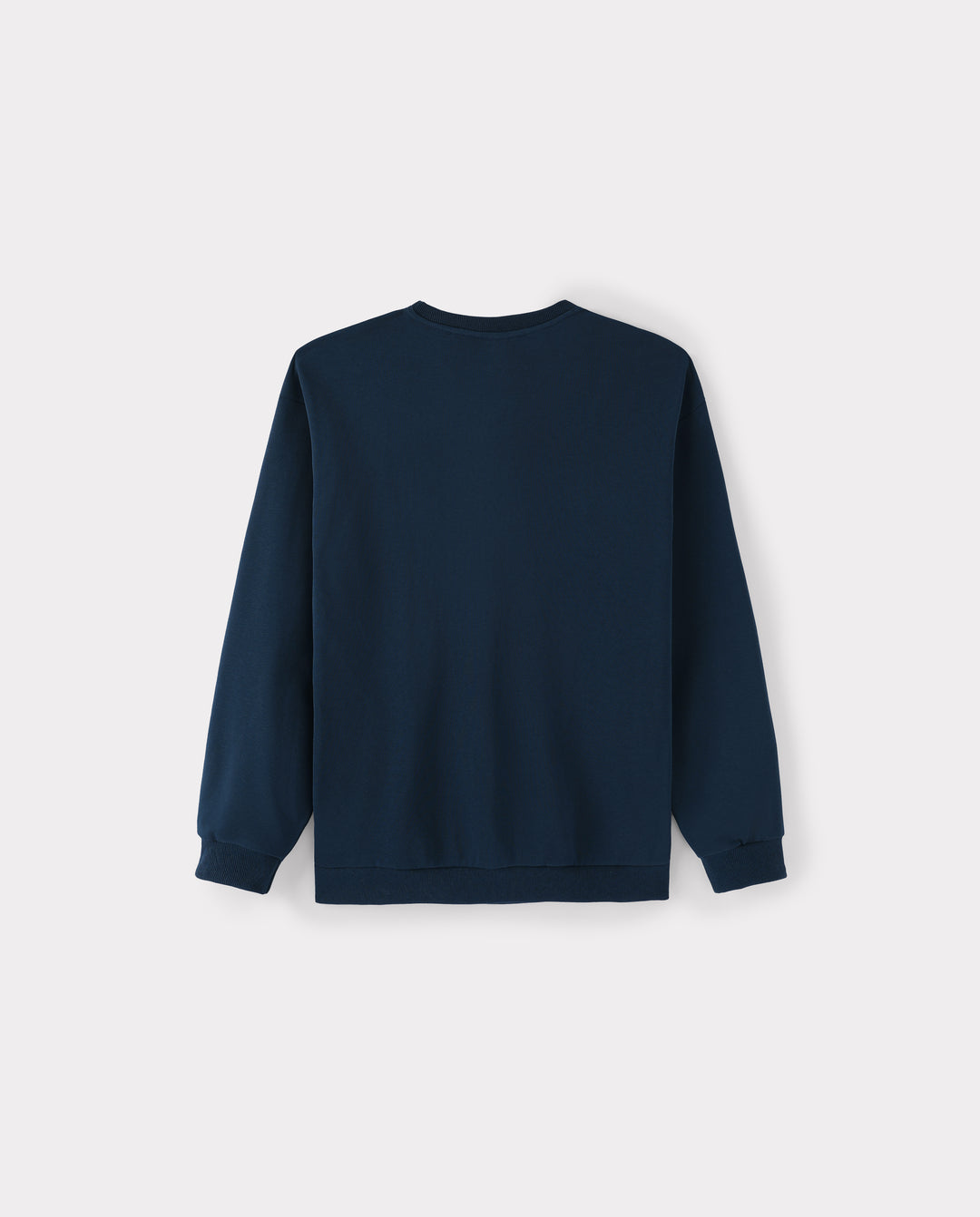 Family Matching Solid Color Crewneck Sweatshirts Multi-color
