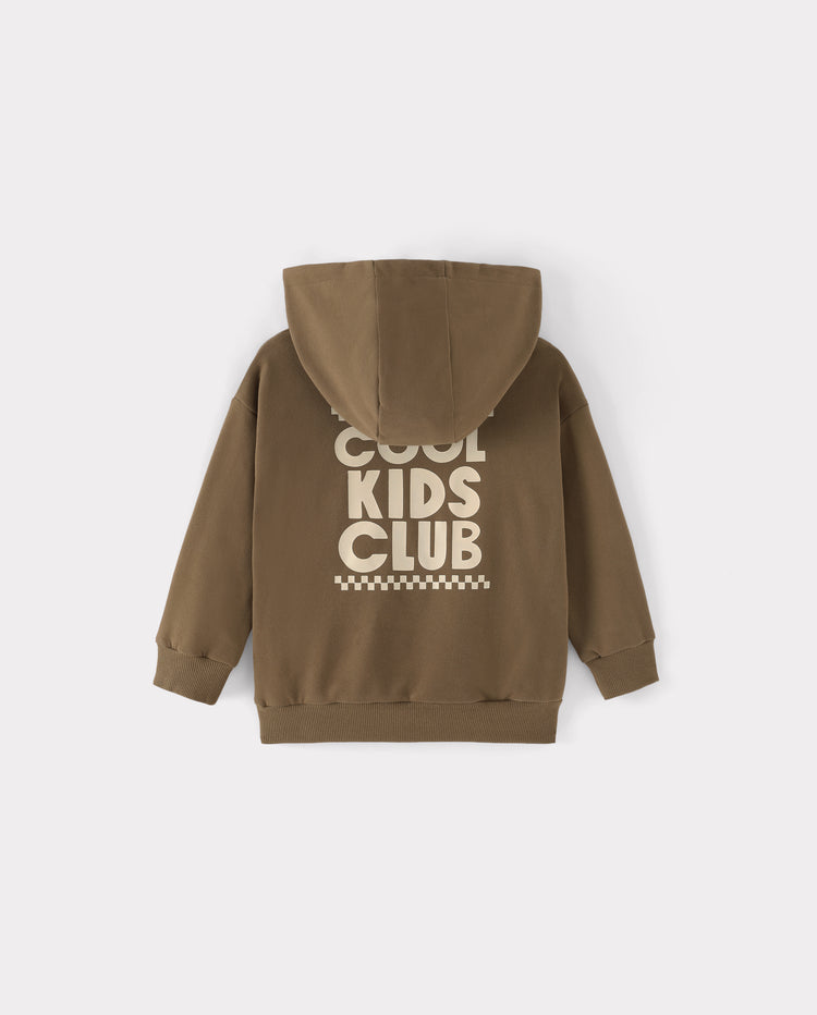 Family Matching Cool Moms, Dads & Kids Club Hoodies Multi-color