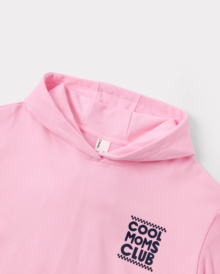 Family Matching Cool Moms, Dads & Kids Club Hoodies Multi-color