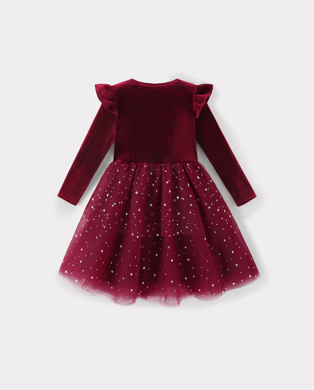 Family Matching Vintage Party Outfits Red Burgundy