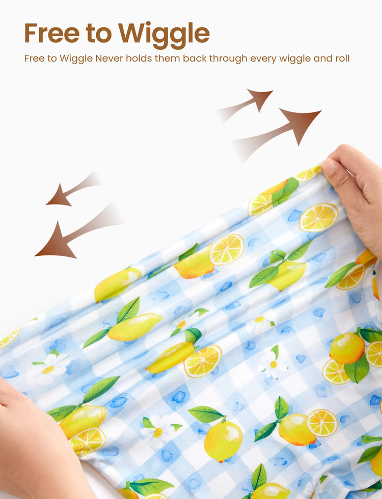 Pyjama de Noël/Halloween pour tout-petits/enfants Ensemble de pyjama 3 pièces en bambou Look 2 en 1 pour 4 saisons (ajustement parfait) Bleu