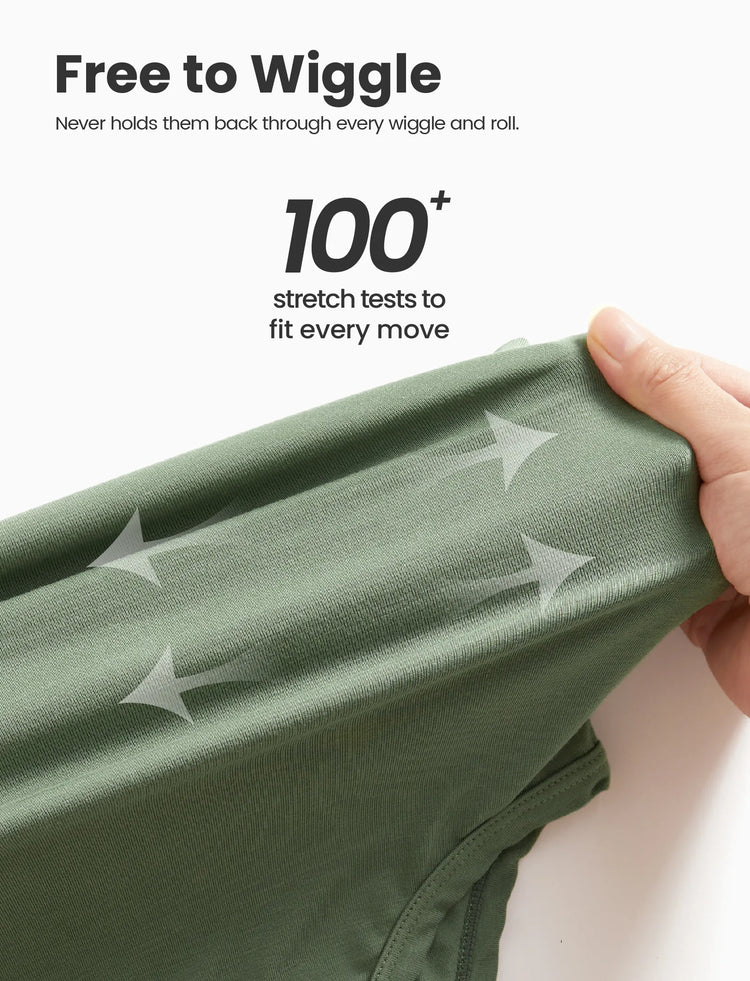 Bambus Baby Junge/Mädchen 2er-Pack Solid & Printed Strampler Set grün