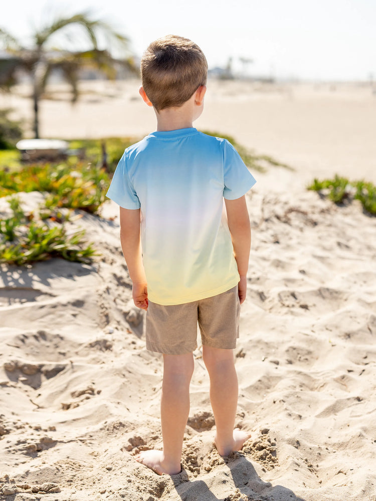 Disney Mickey and Friends Family matching Mickey Mouse Allover Print Denim Dresse/Jumpsuit/T-shirt Blue