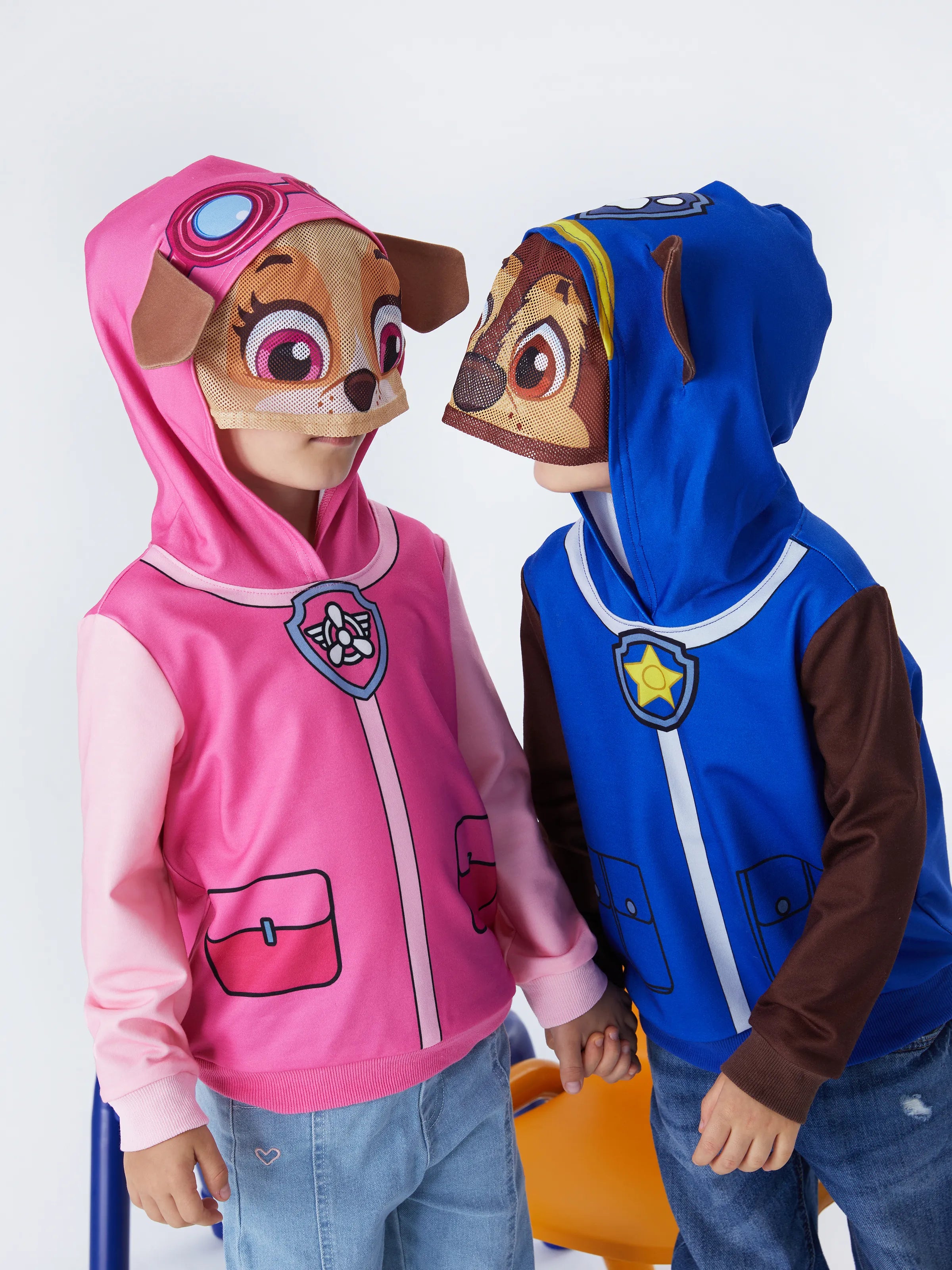 PAW Patrol Toddler Girl 1pc Skye Cosplay Hooded Sweatshirt Pink