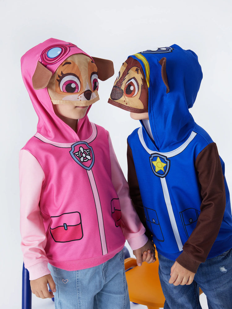PAW Patrol Toddler Girl 1pc Skye Cosplay Hooded Sweatshirt Pink