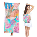 2-In-1 Beach Towel Integrated Package Multicolor