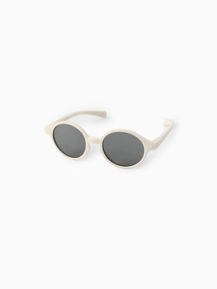 Polarized Round Baby Sunglasses Silicone Apricot Yellow