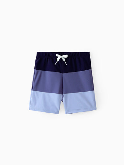 Toddler Boy Drawstring Swim Trunks (Quick-Dry) MultiColour