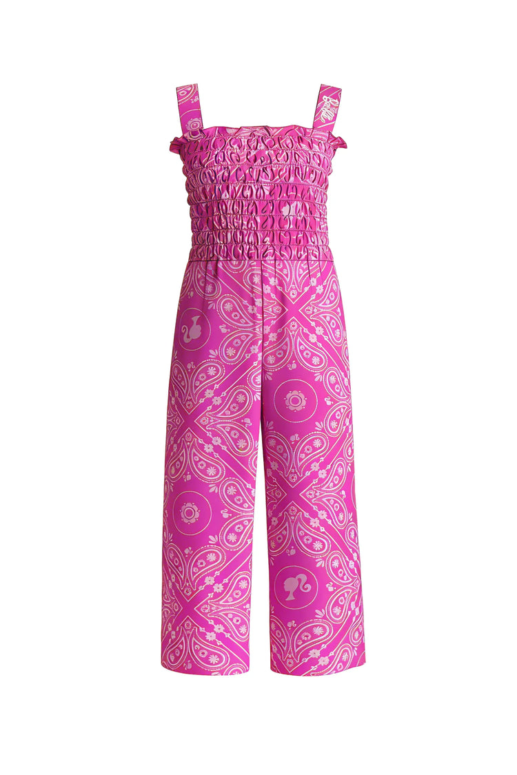 Barbie Mommy & Me Bamboo Jumpsuit Hot Pink