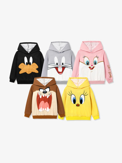 Looney Tunes Toddler/Kid Girl Hooded Sweatshirt Yellow