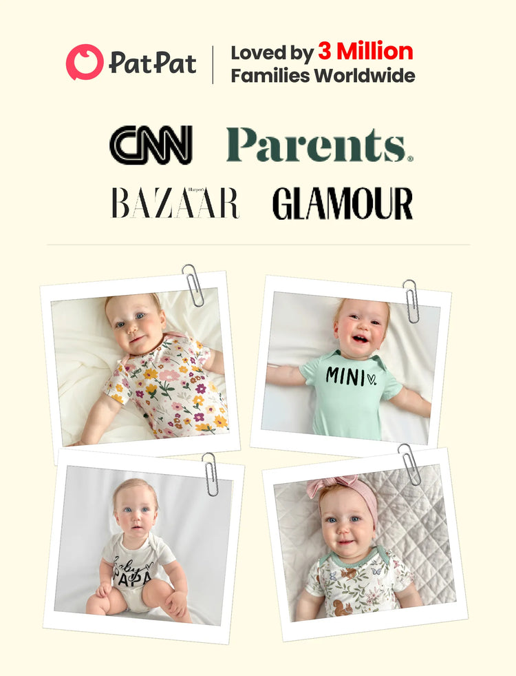 Bamboo Baby Boy/Girl 2-Pack Solid&Printed Rompers Set Yellow