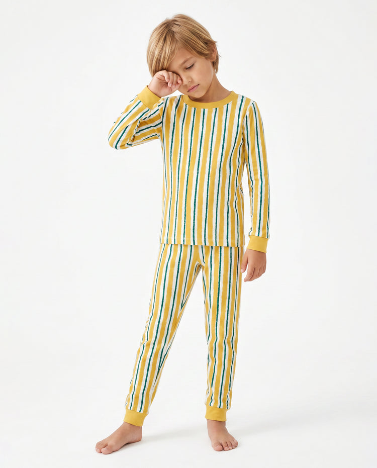 Christmas / Halloween Pajamas 2-piece Pajama Set With Childlike Print for Toddler / Kids ( Snug-Fitting ) Ginger