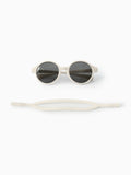 Polarized Round Baby Sunglasses Silicone Apricot Yellow