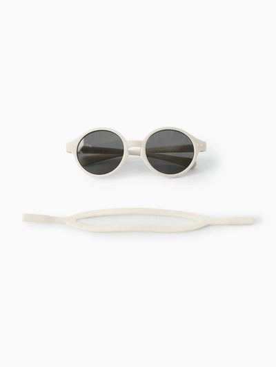 Polarized Round Baby Sunglasses Silicone Apricot Yellow