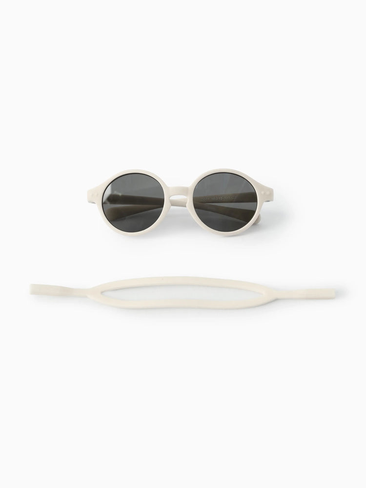 Polarized Round Baby Sunglasses Silicone Apricot Yellow