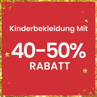 Kinderbekleidung mit 40%-50% Rabatt