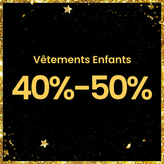 Vêtements enfants -40%-50%