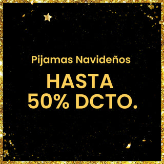 Pijamas navideños Hasta 50% Dcto.