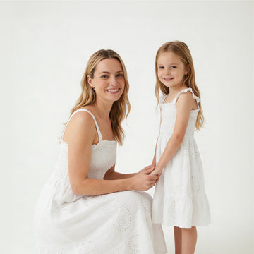 matching christmas dresses for mum and daughter Christmas Matching Outfits for Family