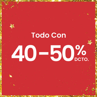 Todo con 40%-50% de descuento