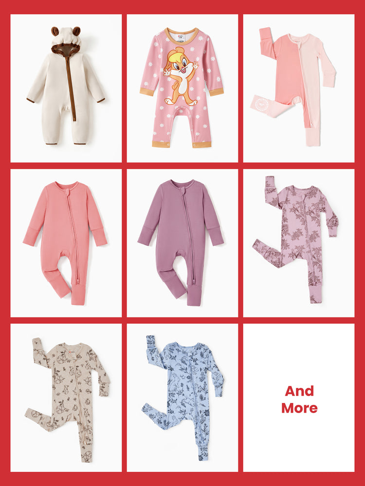 Mystery Box: Baby Girl Footie Buy 1 for $9.99, 2 for $17.99, 3 for $24.99