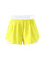 PatPat Lightflow Activewear kid girl athletic ultra light quick dry active shorts with bamboo viscose liner Yellow