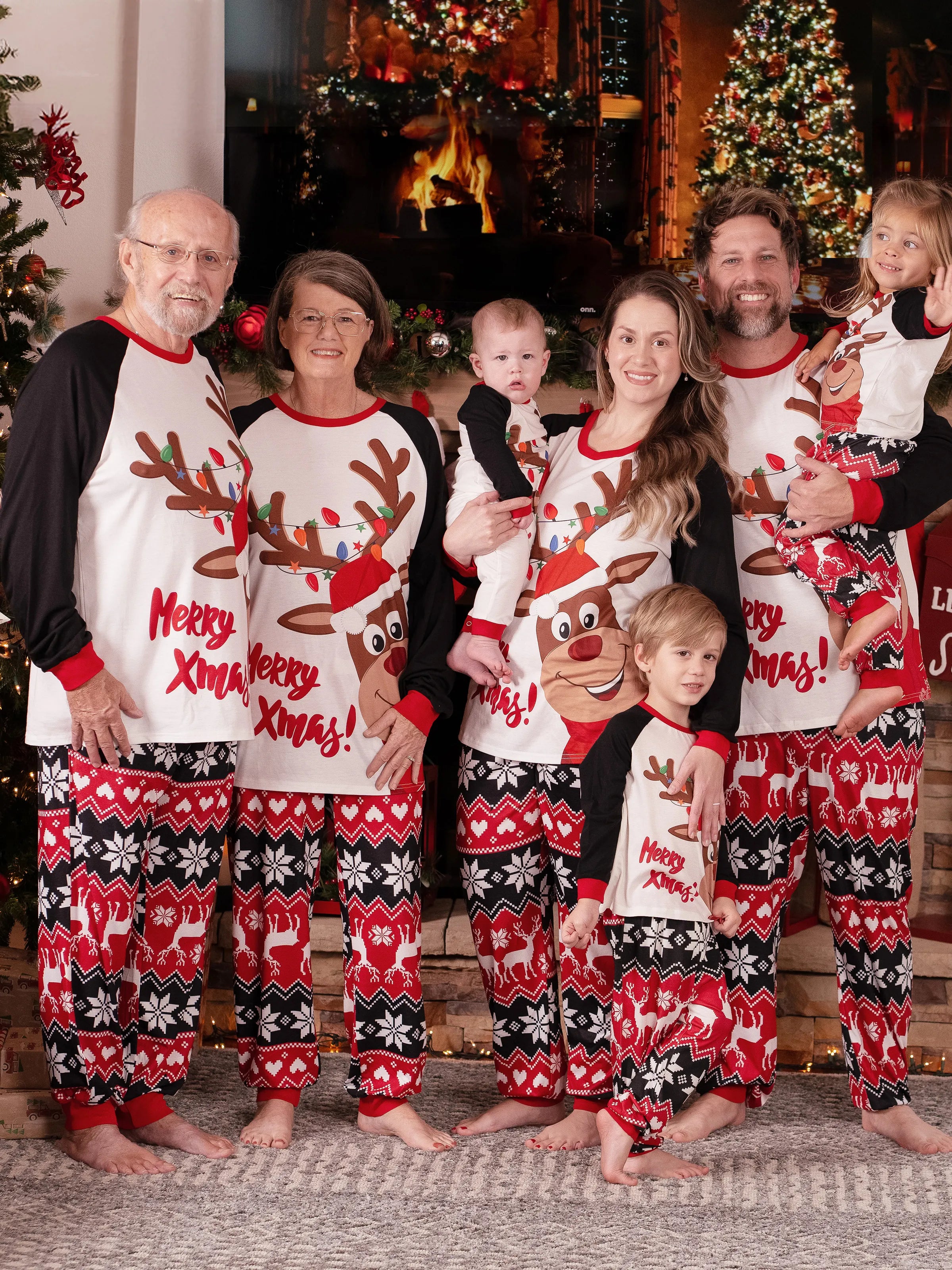 Christmas Tradition Christmas Light Family Pajamas Christmas
