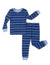 Christmas / Halloween Pajamas 2-piece Bamboo Pajamas Set With Playful Print for Toddler / Kids ( Snug-Fitting) Blue