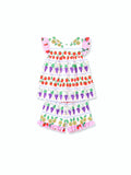 Fresh Market Toddler Girl Fruity Top & Shorts Set Multi-color