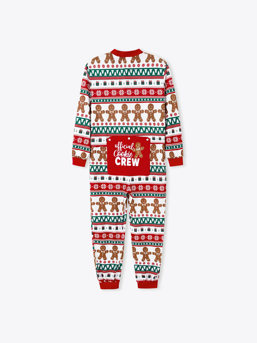Conjunto de pijama familiar navideño a juego, pijama con estampado de cuadros navideños de jengibre y calcetines navideños rojos
