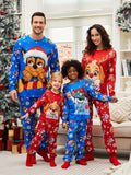 Ensemble pyjama assorti de Noël pour toute la famille Pat'Patrouille Chase et Marshall avec chaussettes de Noël 