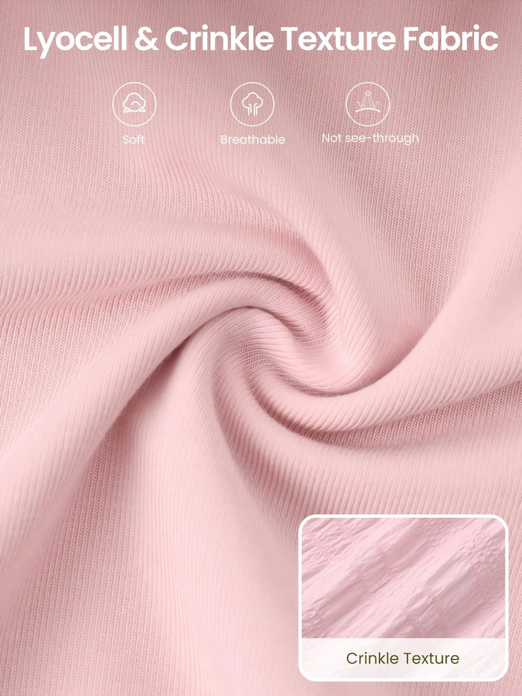 Kid Girl Ruffled Boho Casual Maxi Dress with Pockets Pink