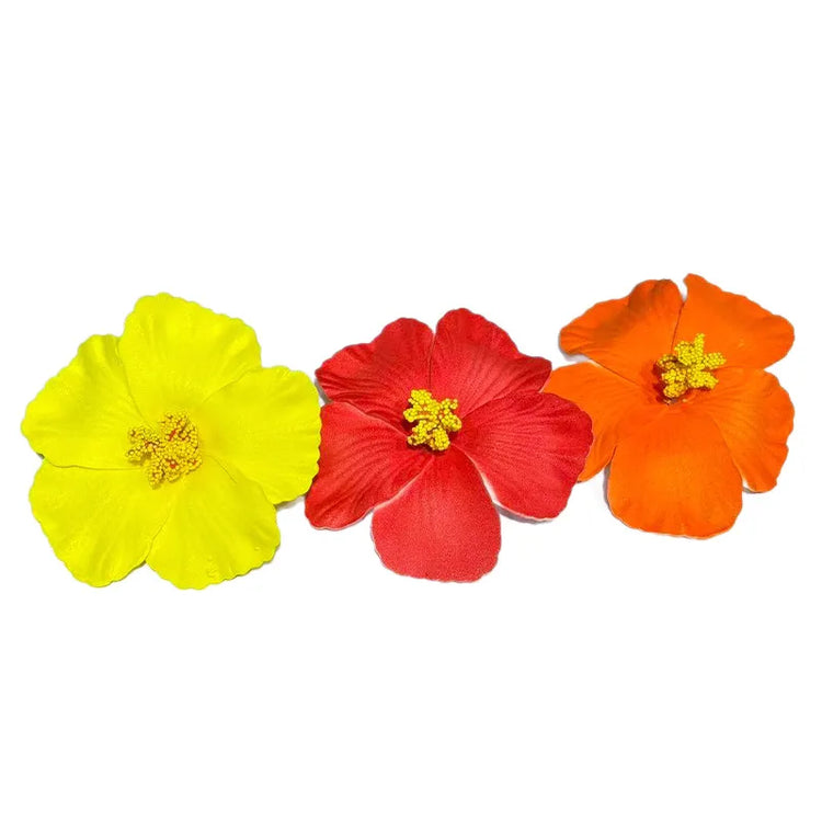 Realistic Hibiscus Hair Clip